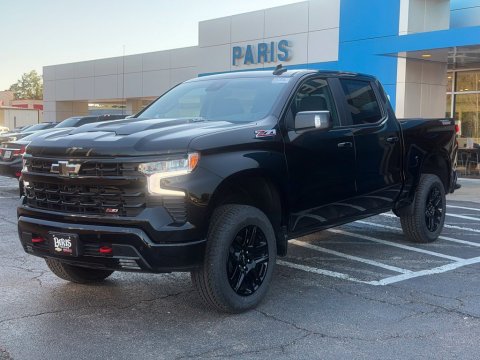 New Black 2026 Chevrolet Silverado 1500 LT Trail Boss 4WD - photo 3 - Stock #261415