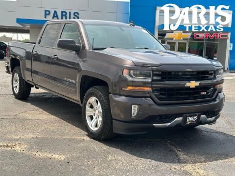 Tungsten Metallic 2016 Chevrolet Silverado 1500 LT 4WD for sale in Paris, TX - Stock #260572D