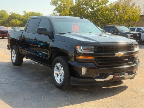 Black 2017 Chevrolet Silverado 1500 LT 4WD for sale in Paris, TX - Stock #X2582