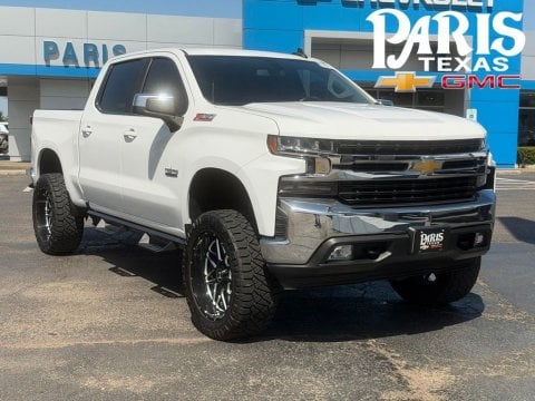 Summit White 2020 Chevrolet Silverado 1500 LT 4WD for sale in Paris, TX - Stock #261235A