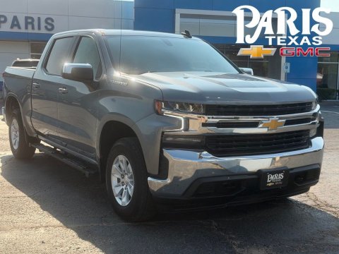Satin Steel Metallic 2022 Chevrolet Silverado 1500 LTD LT 4WD for sale in Paris, TX - Stock #261089A
