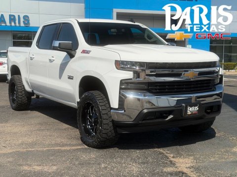 Summit White 2020 Chevrolet Silverado 1500 LT 4WD for sale in Paris, TX - Stock #261268B