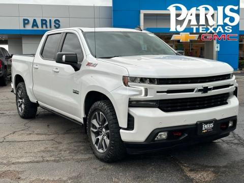 Iridescent Pearl Tricoat 2021 Chevrolet Silverado 1500 RST 4WD for sale in Paris, TX - Stock #260885A