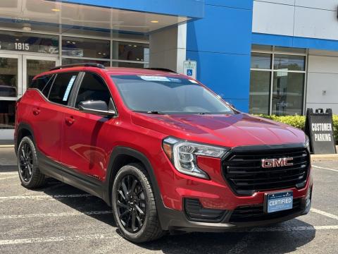  Certified 2023 GMC Terrain SLE Stock#250963A Volcanic Red 