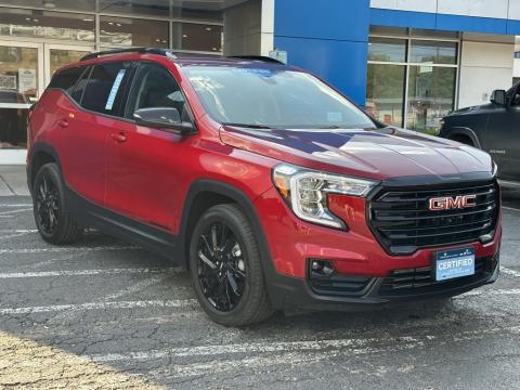  Pre-Owned 2024 GMC Terrain SLT Stock#260063A Volcanic Red 