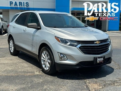 Silver Ice Metallic 2021 Chevrolet Equinox LS FWD for sale in Paris, TX - Stock #B5611