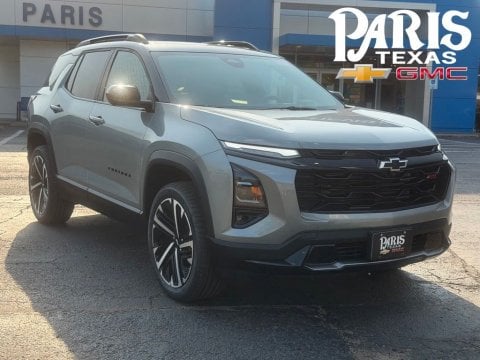 Sterling Gray Metallic 2026 Chevrolet Equinox RS FWD for sale in Paris, TX - Stock #261190