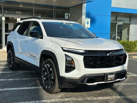  New 2026 Chevrolet Equinox RS Stock#260222 Polar White Tricoat 