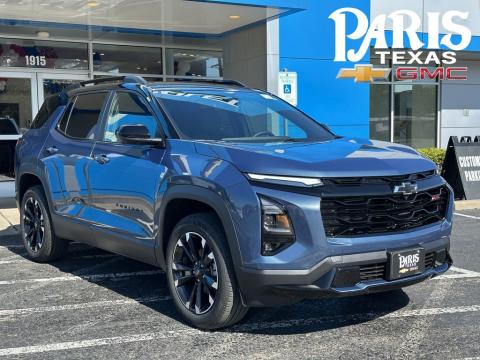  New 2026 Chevrolet Equinox RS Stock#260022 Lakeshore Blue 