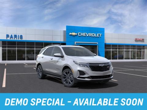  New 2024 Chevrolet Equinox RS Stock#240199 Sterling Gray 