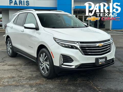 Pearl 2023 Chevrolet Equinox Premier AWD for sale in Paris, TX - Stock #260794A