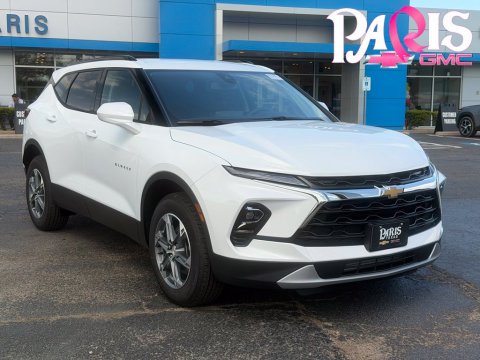 Summit White 2026 Chevrolet Blazer LT FWD for sale in Paris, TX - Stock #261338