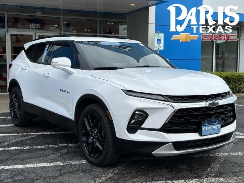  Certified 2023 Chevrolet Blazer LT Stock#250888A Summit White 