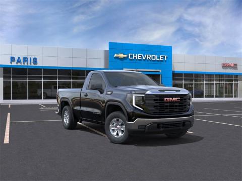  New 2025 GMC Sierra 1500 Pro Stock#250999 Onyx Black RWD New 