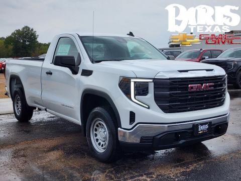  New 2025 GMC Sierra 1500 Pro Stock#250173 Summit White 4WD New 