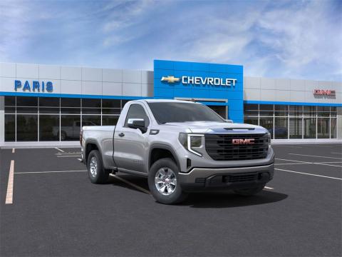  New 2025 GMC Sierra 1500 Pro Stock#250722 Sterling Metallic 4WD 