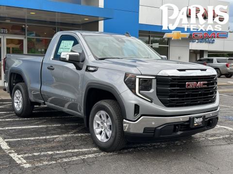  New 2025 GMC Sierra 1500 Pro Stock#250722 Sterling Metallic 4WD 