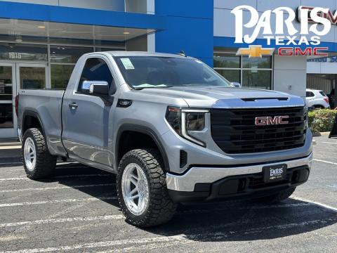  New 2025 GMC Sierra 1500 Pro Stock#250722 Sterling Metallic 4WD 