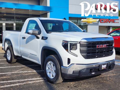  New 2025 GMC Sierra 1500 Pro Stock#250639 Summit White 4WD New 