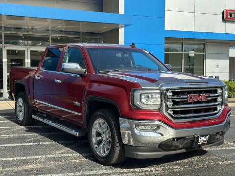  Pre-Owned 2018 GMC Sierra 1500 SLT Stock#250830A Red Quartz 