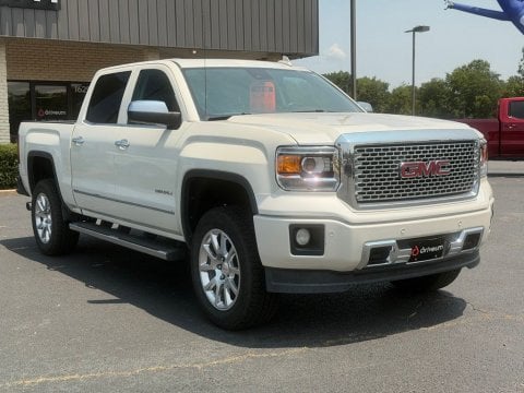 White Diamond Clearcoat 2015 GMC Sierra 1500 Denali RWD for sale in Paris, TX - Stock #X2541