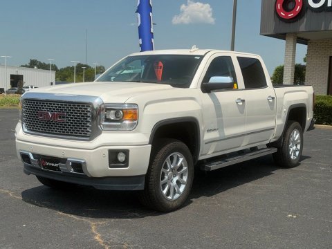 Pre-Owned White Diamond Clearcoat 2015 GMC Sierra 1500 Denali RWD - photo 3 - Stock #X2541