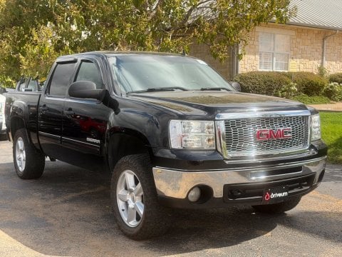 Onyx Black 2012 GMC Sierra 1500 SLE 4WD for sale in Paris, TX - Stock #X2604
