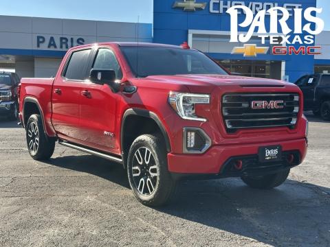  Pre-Owned 2021 GMC Sierra 1500 AT4 Stock#260123B Cardinal Red 