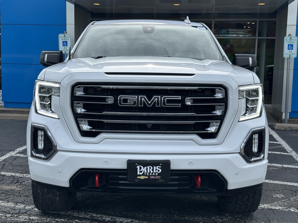 Used 2021 GMC Sierra 1500 AT4 with VIN 3GTP9EEL1MG237781 for sale in Paris, TX