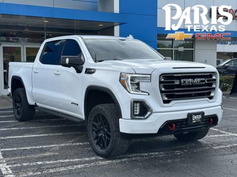  Pre-Owned 2021 GMC Sierra 1500 AT4 Stock#250619A Summit White 