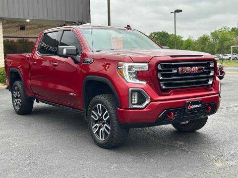 Cayenne Red Tintcoat 2021 GMC Sierra 1500 AT4 4WD for sale in Paris, TX - Stock #X2446