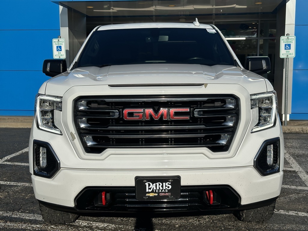 Used 2021 GMC Sierra 1500 AT4 with VIN 3GTP9EEL3MG247972 for sale in Paris, TX