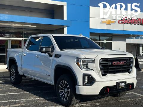  Pre-Owned 2021 GMC Sierra 1500 AT4 Stock#250619B Summit White 
