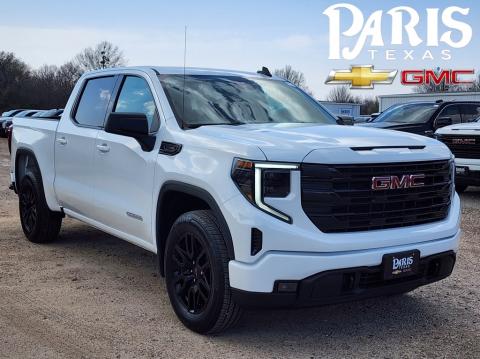  New 2025 GMC Sierra 1500 Elevation Stock#250574 Summit White 
