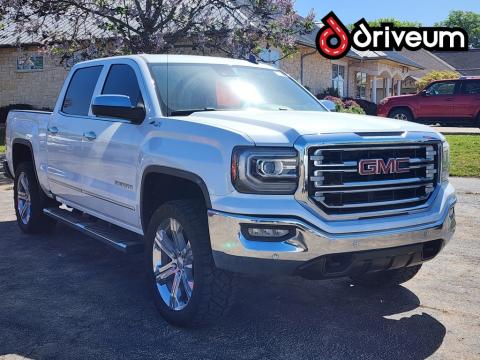  Pre-Owned 2018 GMC Sierra 1500 SLT Stock#X2253 White Frost 