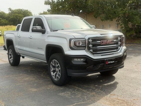 Quicksilver Metallic 2018 GMC Sierra 1500 SLT 4WD for sale in Paris, TX - Stock #X2557