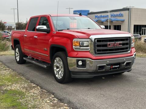  Pre-Owned 2015 GMC Sierra 1500 SLT Stock#X2360 Fire Red 4WD 
