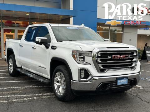  Certified 2020 GMC Sierra 1500 SLT Stock#B5504 Summit White 4WD 