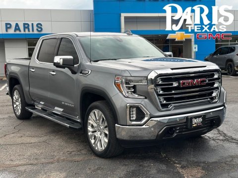 Satin Steel Metallic 2020 GMC Sierra 1500 SLT 4WD for sale in Paris, TX - Stock #260956B