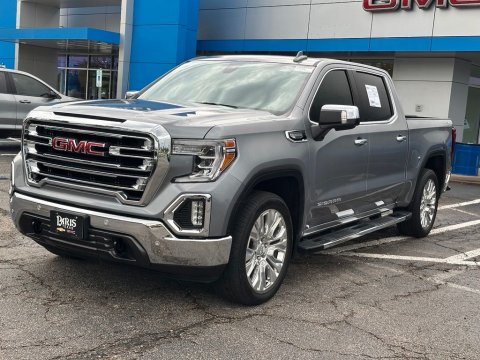 Pre-Owned Satin Steel Metallic 2020 GMC Sierra 1500 SLT 4WD - photo 3 - Stock #260956B