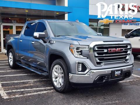  Pre-Owned 2019 GMC Sierra 1500 SLT Stock#250702A Satin Steel 