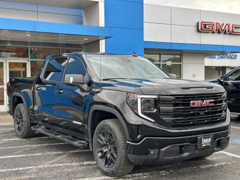  New 2025 GMC Sierra 1500 Elevation Stock#250445 Onyx Black 4WD 