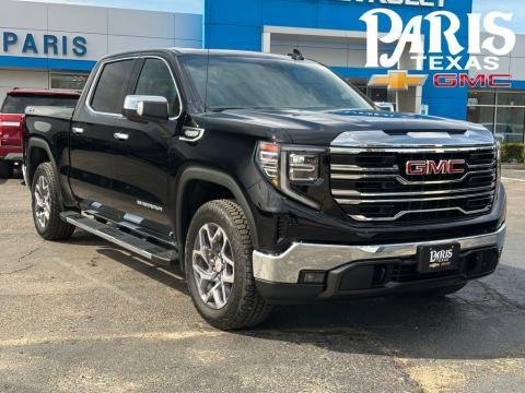  New 2026 GMC Sierra 1500 SLT Stock#260655 Onyx Black 4WD New 