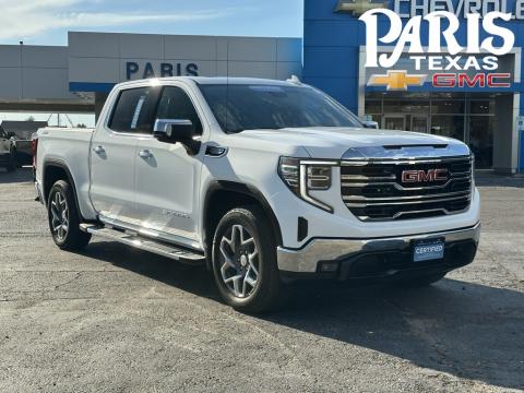  Pre-Owned 2023 GMC Sierra 1500 SLT Stock#260295A Summit White 