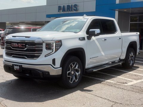 New Summit White 2026 GMC Sierra 1500 SLT 4WD - photo 3 - Stock #261223