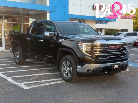 Onyx Black 2026 GMC Sierra 1500 SLT 4WD for sale in Paris, TX - Stock #261432