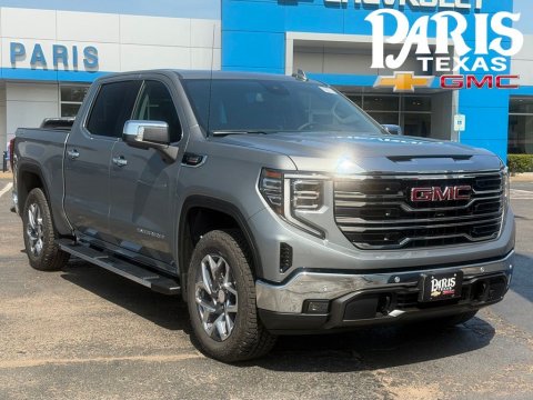 Sterling Metallic 2026 GMC Sierra 1500 SLT 4WD for sale in Paris, TX - Stock #261231