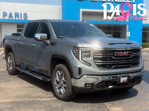 Sterling Metallic 2026 GMC Sierra 1500 SLT 4WD for sale in Paris, TX - Stock #261231