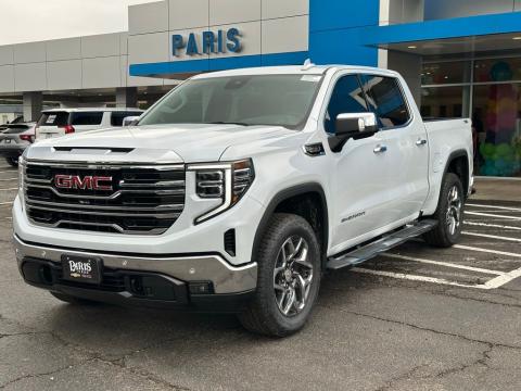 New Glacier White Tricoat 2026 GMC Sierra 1500 SLT 4WD - photo 3 - Stock #260783