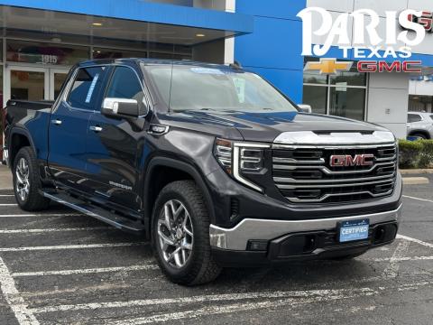 Certified 2023 GMC Sierra 1500 SLT Stock#250736A Titanium Rush 